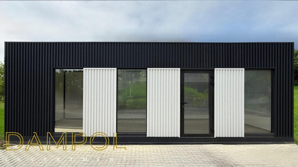 pawilon czarno-bialy9x3m