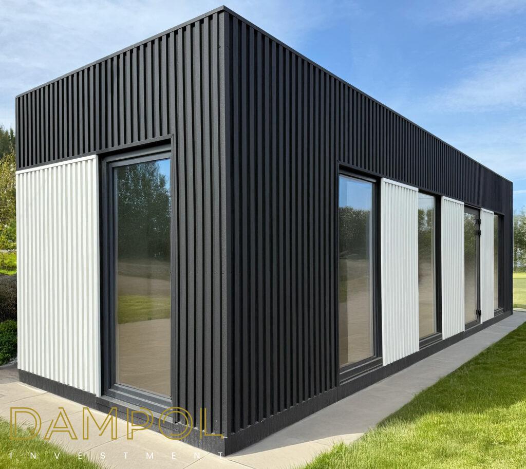 pawilon czarno-bialy9x3m